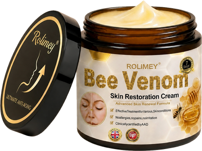 🌟Rolimey® Bee venom Pro Comprehensive Cream —Tightening for Skin Types 🔥