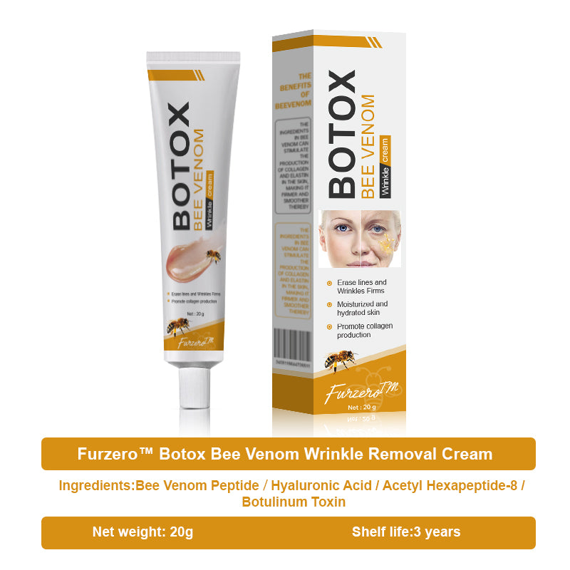 (🍦Made and Shipped from UK✅) Official Store |Furzero™ Botox Bee Venom Wrinkle Removal Cream- LAST DAY 70% OFF