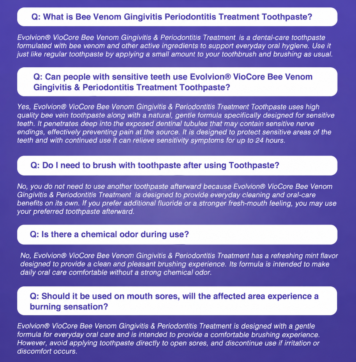 🇬🇧🧑‍⚕️🦷Evolvion® Bee Venom Gingivitis & Periodontitis Treatment Toothpaste🎁