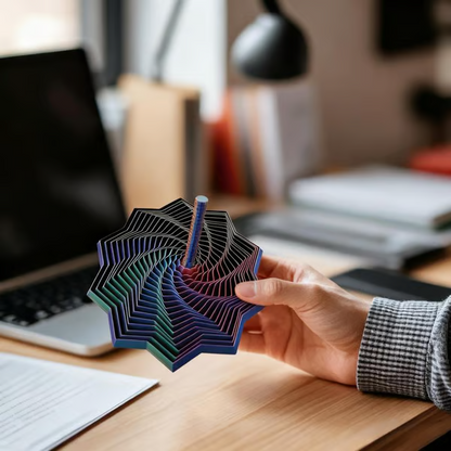 🔥3D Printed Expanded Sensory Fidget Star~🛒Add to cart and automatically apply a discount!