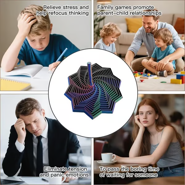 🔥3D Printed Expanded Sensory Fidget Star~🛒Add to cart and automatically apply a discount!