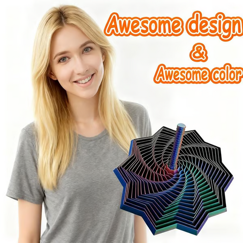 🔥3D Printed Expanded Sensory Fidget Star~🛒Add to cart and automatically apply a discount!