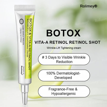🍈Made and shipped from the UK 💫Rolimey® Botox & Vita-A Retinol Shot Wrinkle-Lift Tightening cream - Last Day Promotion 70% OFF