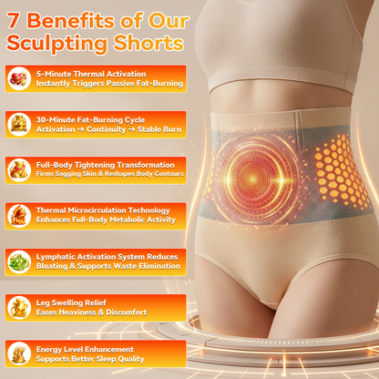 🇬🇧✅✅✅Official Brand Store | GFOUK® 2026 MORINGA & BERBERINE 4 IN 1 MICRO-PARTICLE SCULPTING AND FAT-BURNING SHORTS