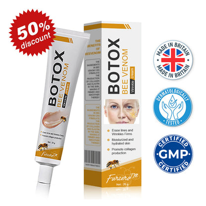 (🌟Made and Shipped from UK✅) Official Store |Furzero™ Botox Bee Venom Wrinkle Removal Cream- LAST DAY 70% OFF