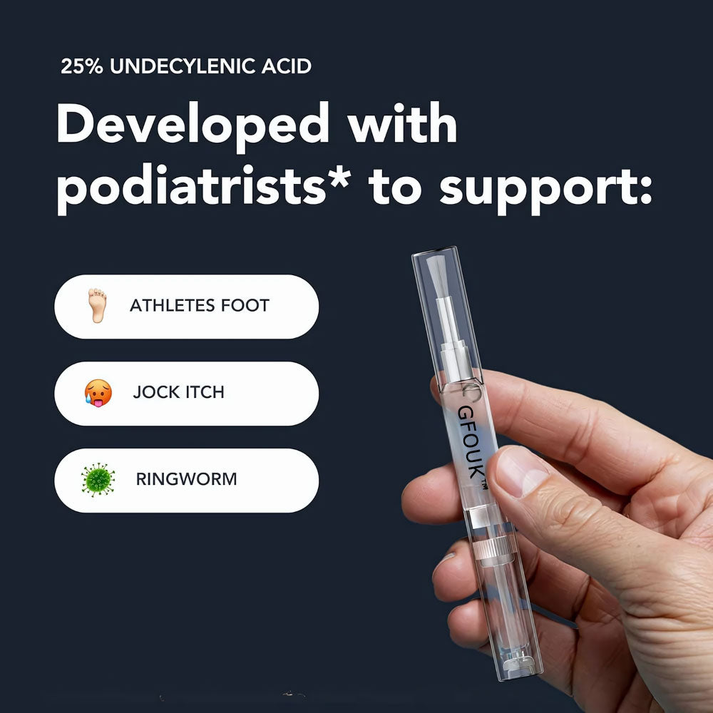 🔥🇬🇧𝑶𝒇𝒇𝒊𝒄𝒊𝒂𝒍 𝑺𝒕𝒐𝒓𝒆  |🧑‍⚕️Final 3 hours 70% off: GFOUK® Antifungal Pen -Restores nail health, repairs damage, and combats fungal infections for smooth, clear nails.