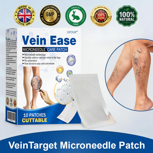 🇬🇧🌟👨‍⚕️GFOUK® VeinEase Microneedle Care Patch⚡Instant Relief, Long-Term Results