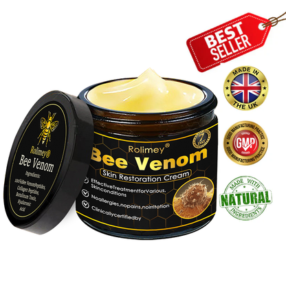 🔥Latest model Rolimey® Bee venom Max Comprehensive Cream - Repair level increased by 65% 🔥 LAST DAY 80% OFF