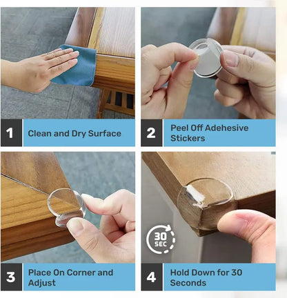 🧒Table Corner Protectors For Bump Safety | 20 Pack, Clear