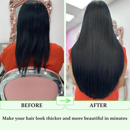 New Year's Special Offer 🎉: Enjoy a 30% Discount 💸 on Women's Hair Extension Clips 💇‍♀️, Approximately 60cm (24 inches) 📏, 160g ⚖️, 7-Piece Set 🎀, Available in Dark Brown 🟤, Chocolate 🍫, and Blonde 💛 for Smooth, Straight Hair ✨.