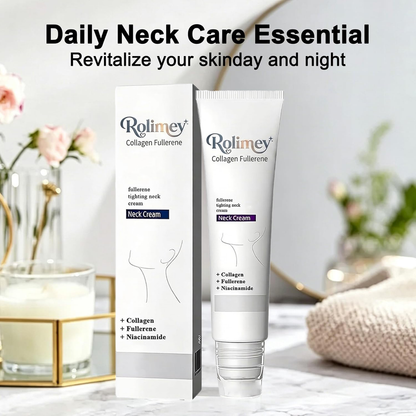 🎁💫Rolimey® Collagen Fullerene Cream, Rolimey Collagen Cream with Collagen Peptides, 2026 New Tighten & Lift Cream for Crepey Skin, Wrinkles and Tightening for Skin Types
