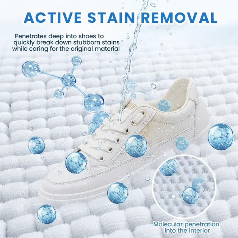 🔥Ends Tonight: Get 50% OFF Before It’s Gone!⏰White Shoe Cleaner Cream Multipurpose No-Wash Solid Comes with Sponge Removes Stains Ideal for Leather Silicone Car Interiors Mild Non-Irritating Eco-Friendly-OA