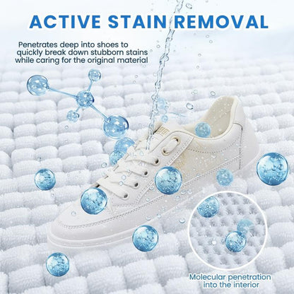 🔥Ends Tonight: Get 50% OFF Before It’s Gone!⏰White Shoe Cleaner Cream Multipurpose No-Wash Solid Comes with Sponge Removes Stains Ideal for Leather Silicone Car Interiors Mild Non-Irritating Eco-Friendly-OA
