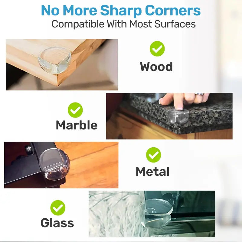 🧒Table Corner Protectors For Bump Safety | 20 Pack, Clear