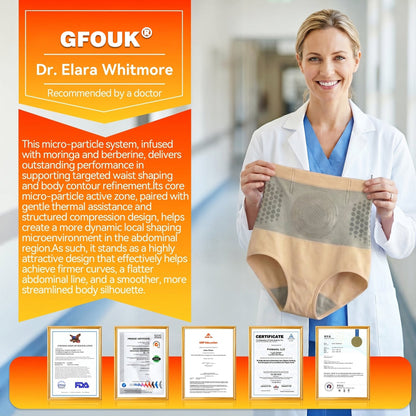 🇬🇧✅✅✅Official Brand Store | GFOUK® 2026 MORINGA & BERBERINE 4 IN 1 MICRO-PARTICLE SCULPTING AND FAT-BURNING SHORTS