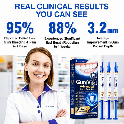 🧑‍⚕️🦷Evolvion® GumVital Advanced Gum Care Gel🛡️