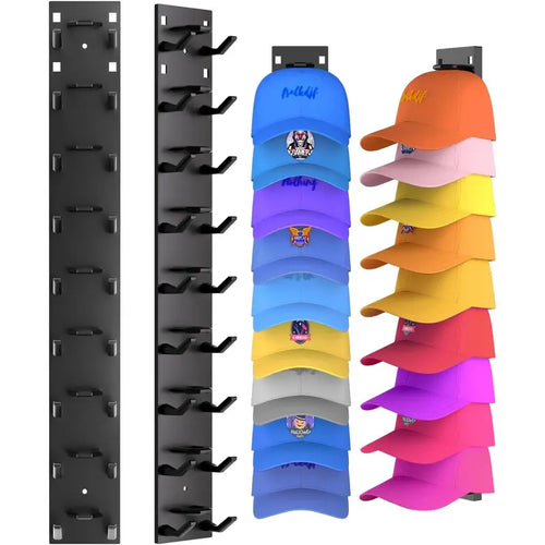 Hat Organizer Wall Mounted Baseball Cap Rack