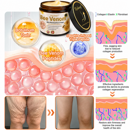 🌟Rolimey® Bee venom Pro Comprehensive Cream —Tightening for Skin Types 🔥