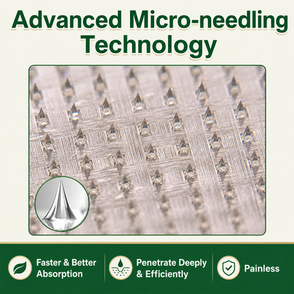 🇬🇧👨‍⚕️GFOUK® 7-in-1 Microneedle Vein & Lipedema Treatment Patch | Non-Surgical Alternative for Varicose Bulges, Spider Veins & Chronic Leg Swelling | Expert Approved