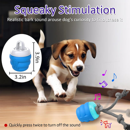 🎁🐶Smart pet rolling ball,Automatic dog walking toys,Interactive dog toys🐾Perfect for when you're bored or training, plays music, USB rechargeable.