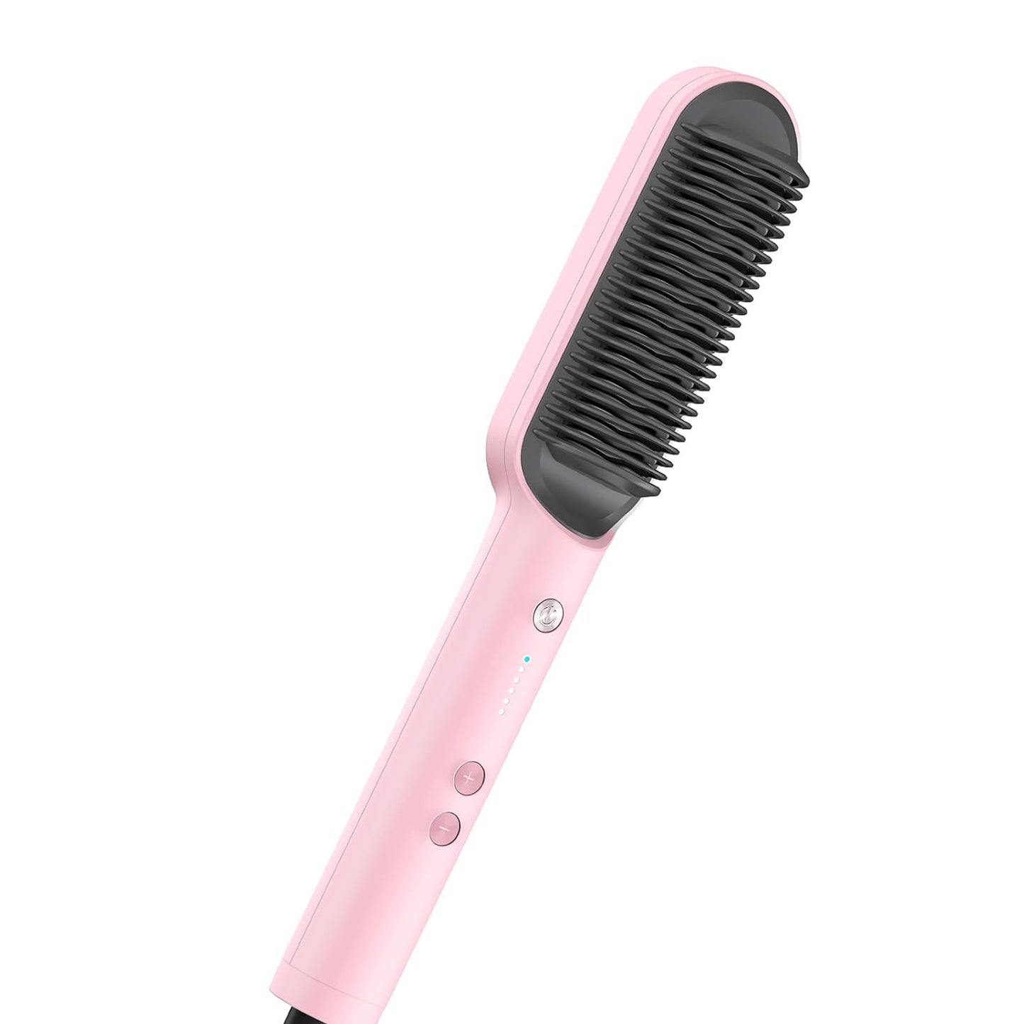🎉 New Year Sale – Up to 50% Off! 🔥 Hair Straightener Brush – 5 Heat Settings, 20s Fast Heating, Dual Voltage, Black