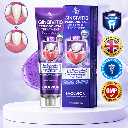 🇬🇧🧑‍⚕️🦷Evolvion® Bee Venom Gingivitis & Periodontitis Treatment Toothpaste🎁