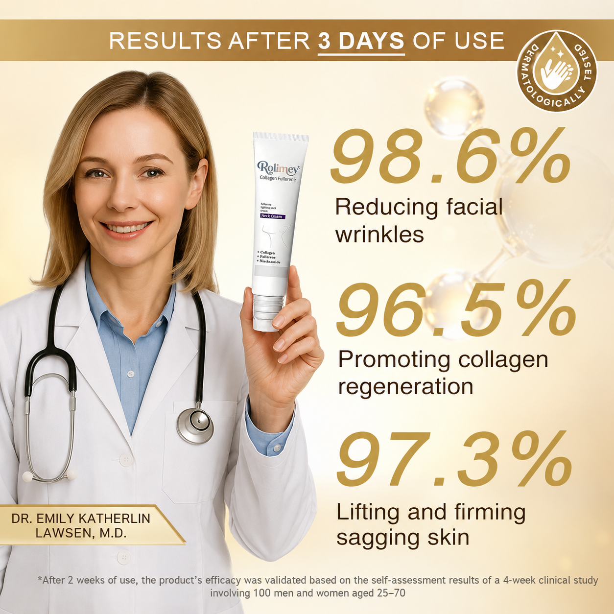 🎁💫Rolimey® Collagen Fullerene Cream, Rolimey Collagen Cream with Collagen Peptides, 2026 New Tighten & Lift Cream for Crepey Skin, Wrinkles and Tightening for Skin Types
