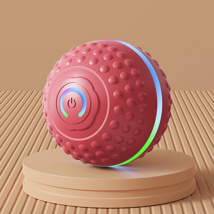🎁🐶Smart pet rolling ball,Automatic dog walking toys,Interactive dog toys🐾Perfect for when you're bored or training, plays music, USB rechargeable.
