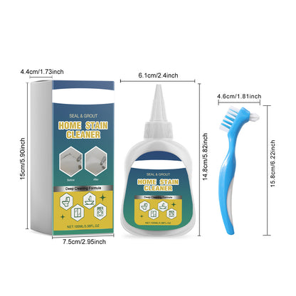 🎉 2026 New Year Limited-Time Offer! 🎉Enjoy up to 70% off on Household Stain Remover Gel 🧴, Deep Cleaning Gel with Brush 🧽, perfect for tile grout 🏠, washing machine seals 🧺, refrigerator rubber ❄️, wall and shower stains 🚿