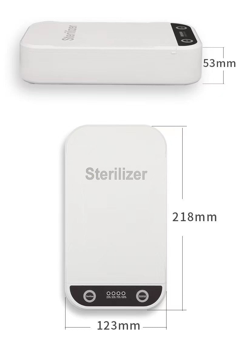 Portable UV-C Ultraviolet Disinfection Box – Ideal for Phones, Toothbrushes, Masks, Nail Art Tools, and More – Sterilization with Quiet Operation, Safe for Children