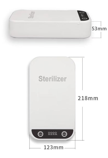 Portable UV-C Ultraviolet Disinfection Box – Ideal for Phones, Toothbrushes, Masks, Nail Art Tools, and More – Sterilization with Quiet Operation, Safe for Children