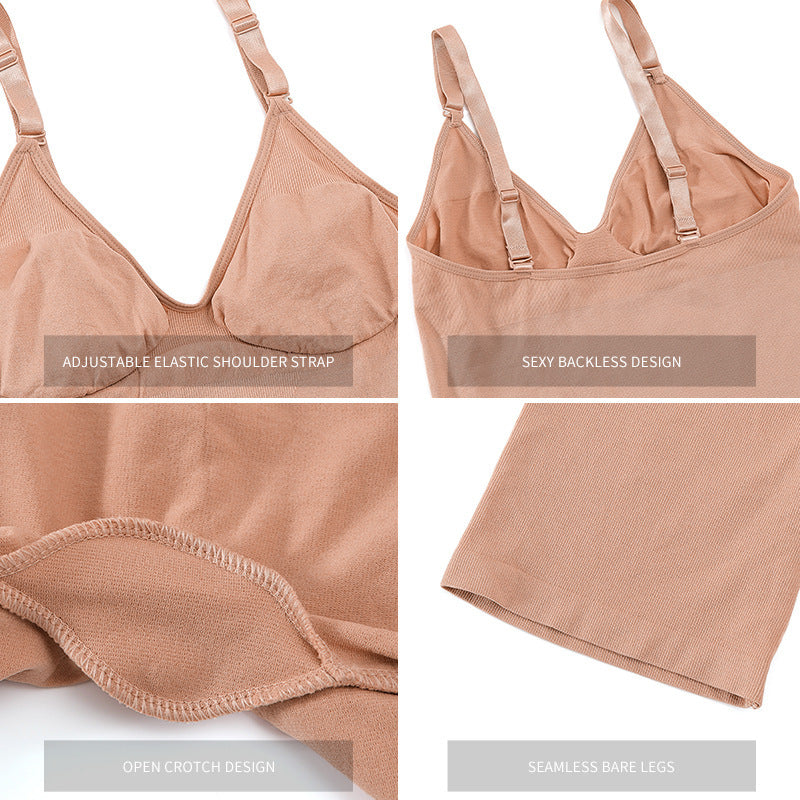 New Year's Special 🎉: 2026 New Seamless Shapewear for Women 👗, Featuring a Hip-Lifting Design 🍑, Full-Body Camisole 💃, Tummy Control 💪, and Body Shaping 🔥. Plus Sizes Also Available 🌟.
