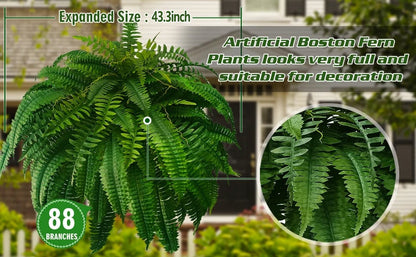 【Official USA Store】Last Day 80% OFF UV Resistant Lifelike Artificial Boston Fern